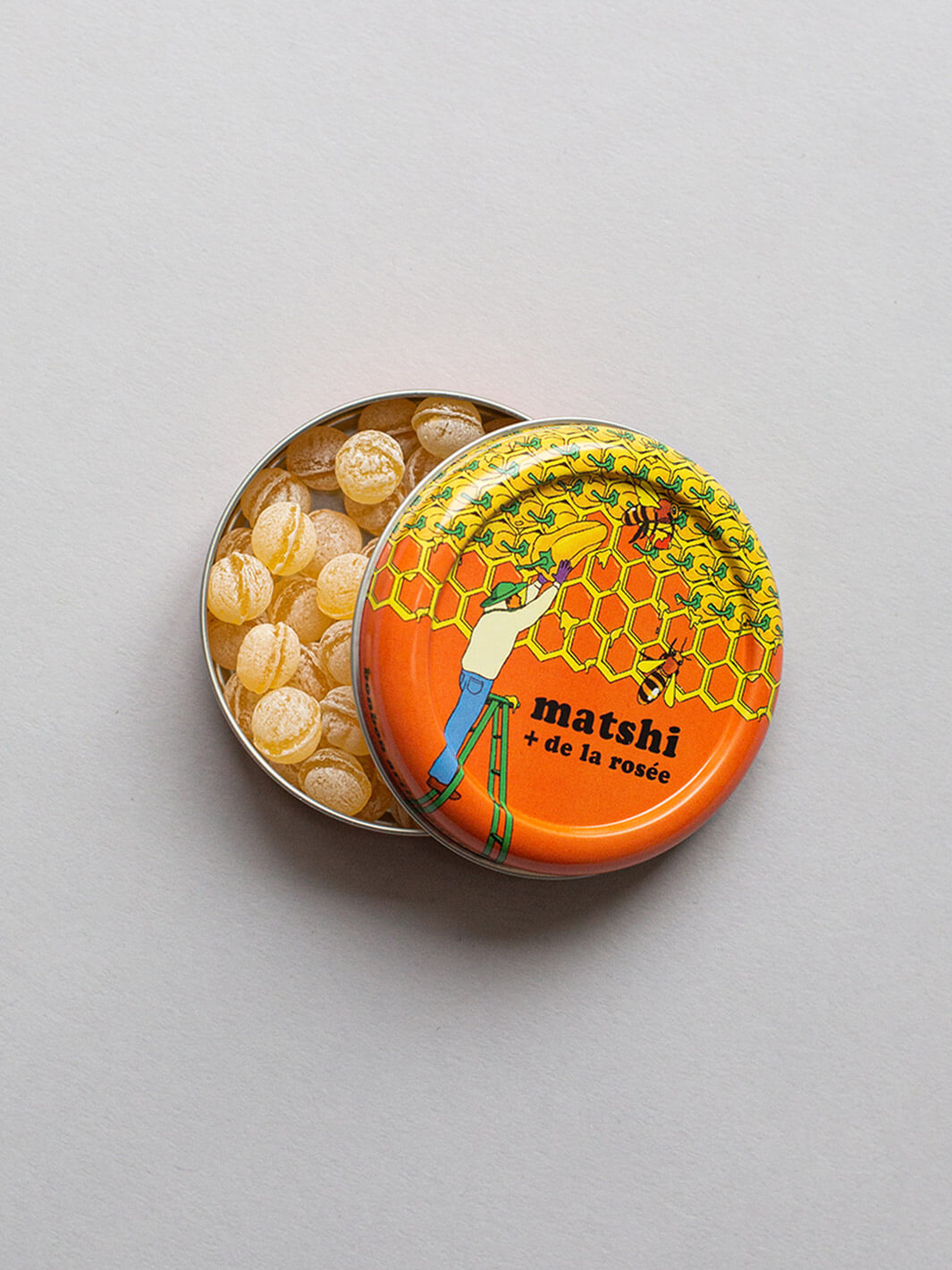 Bonbon artisanal français au miel et au piment