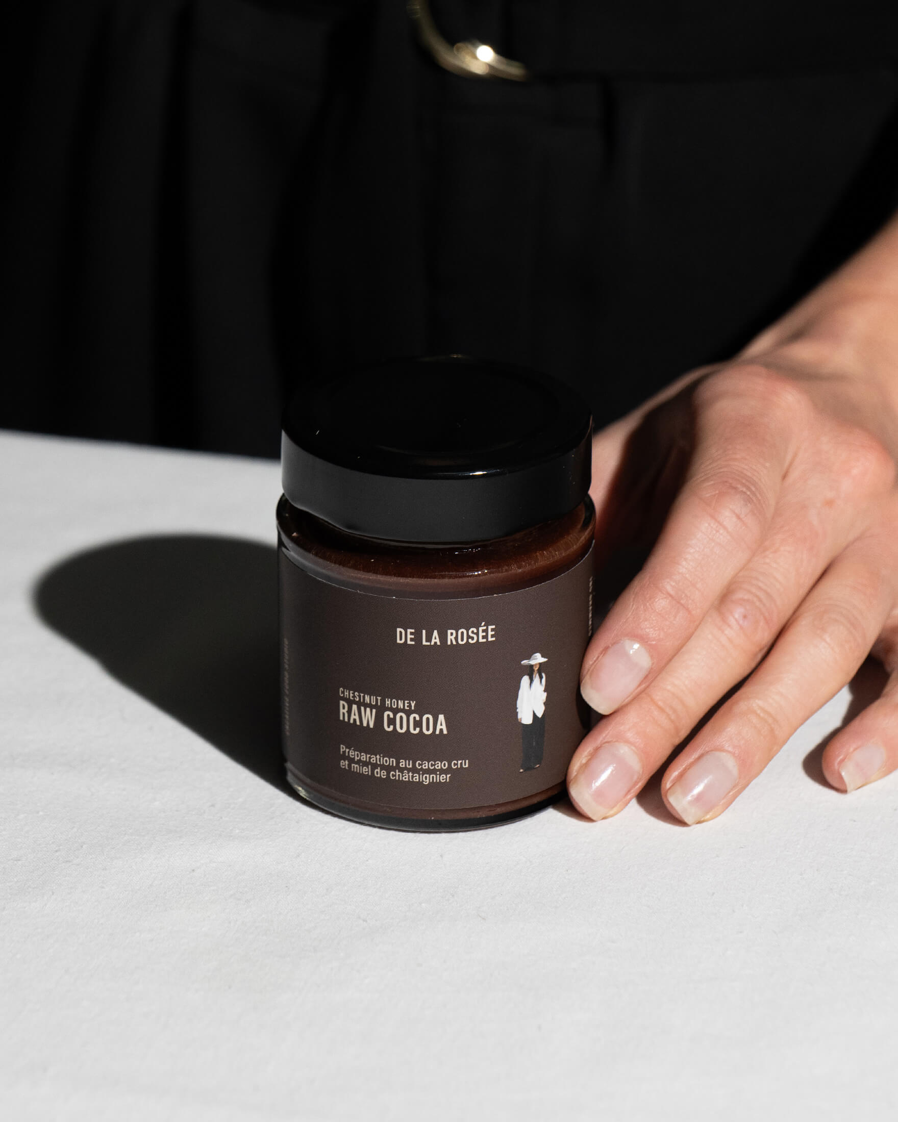 Miel de châtaignier et cacao cru