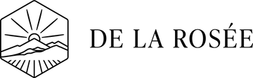 Logo DE LA ROSÉE Black